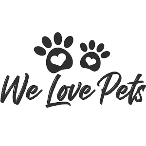 We love Pets Paw cat dog Die Cut Vinyl Decal sticker