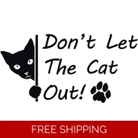 Don't let the Cat out! paw Die Cu..