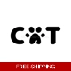 CAT paw pet Die Cut Vinyl Decal sticker CAT paw pet Die Cut Vinyl Decal sticker