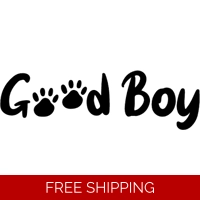 Good Boy Paw Die Cut Vinyl Decal ..