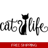 Cat Life Die Cut Vinyl .. Cat Life Die Cut Vinyl ..