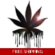 Leaf Drip Marijuana 420 Weed Bud Die Cut Vinyl D..