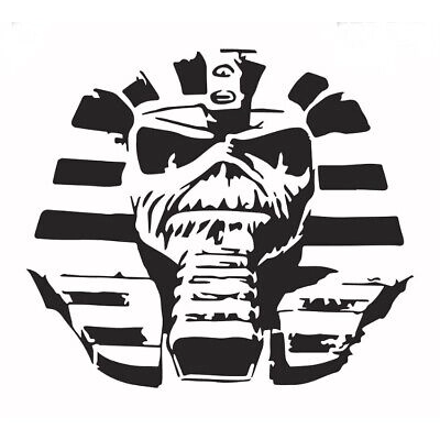 Iron Maiden Rock Metal Band Music 2 Die Cut Vinyl Decal sticker