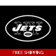 NFL Football New York Jets die cut vinyl decal NFL Football New York Jets die cut vinyl decal