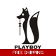 Playboy Fox Bunny Die Cut Vinyl Decal Sticker Playboy Fox Bunny Die Cut Vinyl Decal Sticker