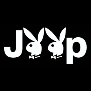 Playboy Bunny Jeep Die Cut Vinyl Decal Sticker