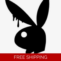 Playboy Bunny Drip Die Cut Vinyl ..