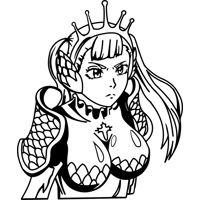 Black Noelle Silva anime Vinyl De..