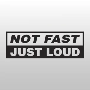 Not fast just loud, Basshead Die Cut Vinyl Decal sticker COPY