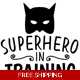 Batman, Superhero in Training, Die Cut Vinyl Dec.. Batman, Superhero in Training, Die Cut Vinyl Dec..