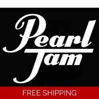Pearl Jam Music Band Die Cut Viny..