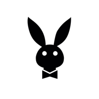 Playboy Bunny Die Cut Vinyl Decal..