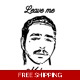 Post Malone Leave me Malone Die Cut Vinyl Decal .. Post Malone Leave me Malone Die Cut Vinyl Decal ..