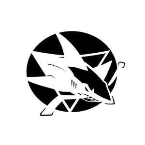 NHL Hockey San Jose Sharks Die Cut Vinyl Decal sticker