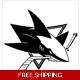 NHL Hockey San Jose Sharks Die Cut Vinyl Decal s.. NHL Hockey San Jose Sharks Die Cut Vinyl Decal s..