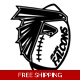 NFL Football Atlanta Falcons die cut vinyl decal