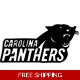 NFL Football Carolina Panthers die cut vinyl decal NFL Football Carolina Panthers die cut vinyl decal