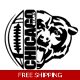 NFL Football Chicago Bears Die Cut Vinyl Decal s.. NFL Football Chicago Bears Die Cut Vinyl Decal s..