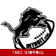 NFL Football Detroit Lions Die Cut Vinyl Decal s.. NFL Football Detroit Lions Die Cut Vinyl Decal s..