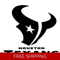 NFL Football Houston Texans vinyl..