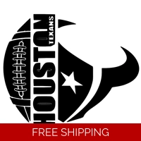 NFL Football Houston Texans vinyl..