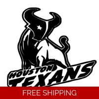 NFL Football Houston Texans vinyl..