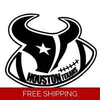 NFL Football Houston Texans vinyl..