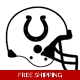 NFL Football Indianapolis Colts vinyl decal stic.. NFL Football Indianapolis Colts vinyl decal stic..