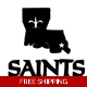 NFL Football New Orleans Saints vinyl decal stic.. NFL Football New Orleans Saints vinyl decal stic..