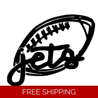 NFL Football New York Jets die cu..