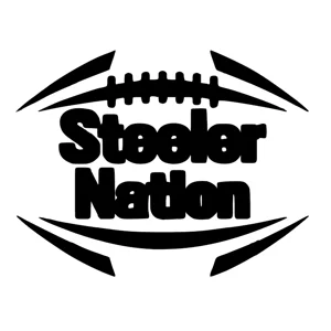 NFL Football Pittsburgh Steelers die cut vinyl decal