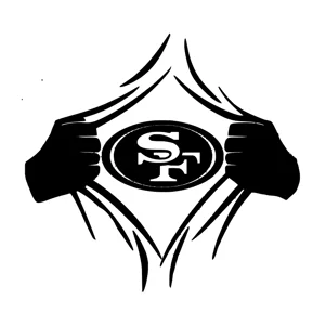 NFL Football San Francisco 49ers die cut vinyl decal