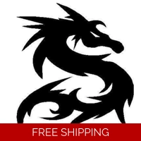 Dragon silhouette Die Cut Vinyl D..