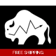 Native American Buffalo Die Cut Vinyl Decal stic.. Native American Buffalo Die Cut Vinyl Decal stic..