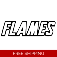 NHL Hockey Calgary Flames Die Cut..
