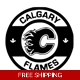 NHL Hockey Calgary Flames Die Cut Vinyl Decal st.. NHL Hockey Calgary Flames Die Cut Vinyl Decal st..