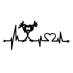 Pearl Jam Music Band heartbeat Stick Family Die Cut Vinyl Decal sticker