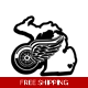 NHL Detroit Red Wings Hockey Michigan Die Cut Vi..