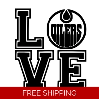 NHL Hockey Edmonton Oilers Love D..
