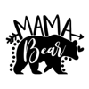mama bear Die Cut Vinyl.. mama bear Die Cut Vinyl..