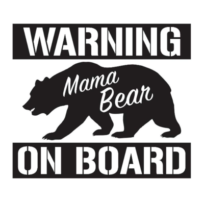 warning mama bear on board heart arrow Die Cut Vinyl Decal sticker warning mama bear on board heart arrow Die Cut Vinyl Decal sticker