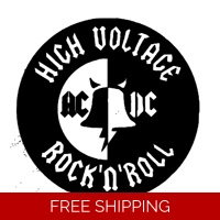 AC DC Rock Band Die Cut Vinyl Dec..
