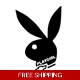 Playgirl Playboy Bunny Die Cut Vinyl Decal Sticker Playgirl Playboy Bunny Die Cut Vinyl Decal Sticker