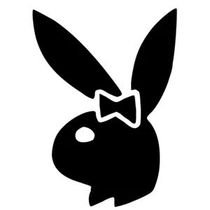 Playboy Bunny Die Cut Vinyl Decal Sticker