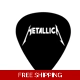 Metallica guitar pick Metal Band Music Die Cut V.. Metallica guitar pick Metal Band Music Die Cut V..