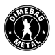 Pantera Dimebag Metal Dime Darrel guitar Die Cut.. Pantera Dimebag Metal Dime Darrel guitar Die Cut..