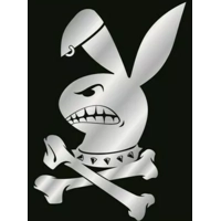 badboy Playboy Bunny crossbones D..