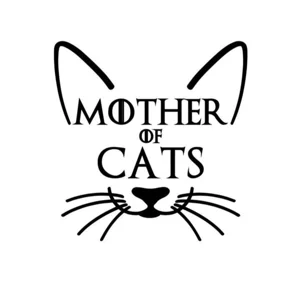 Mother of cats, got, game of thrones, Die Cut Vinyl Decal sticker COPY