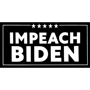 Impeach Biden Die Cut Vinyl Decal sticker