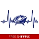 NHL Columbus Blue Jackets hockey Die Cut Vinyl D.. NHL Columbus Blue Jackets hockey Die Cut Vinyl D..